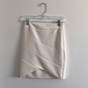 White skirt